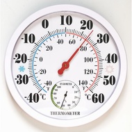 Outdoor Thermometer -40°F To 140°F (-40°C To 60°C) 0% To 100% RH Round Dial