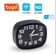 Wireless Small Table Clock Camera WIFI Mini Clock Camera Indoor Invisible Secret IP Camera Clock WIF