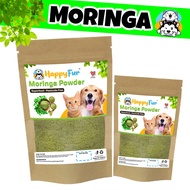 Moringa Organic Powder Dog & Cat - All-Natural 100% Pet Food Supplement - HAPPY FUR