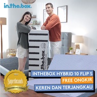 Kasur Busa INTHEBOX Hybrid 10s  Ukuran 90x200 100x200 120x200 140x200 160x200 180x200 &amp; 200x200