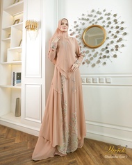 Baju Gamis Ghulaisha Set Syari by Wwiek Muslimah