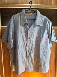 日本品牌男裝KOOKY'N 藍色條紋鬆身襯衫