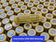 Liitokala Lithium battery 21700 capacity 5000 mAh. Premium Quality cells. 鋰離子電池