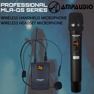 Professional AmpAudio Universal UHF Handheld Headset Wireless Microphone MLA-Q5H  MLA-Q5C  MLA-Q5HH 