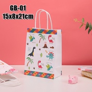 [SG Local Seller]Paper Gift Bag / Party Bag/ Wedding Gift Bag/ Birthday Party DIY Goodies Bag / Children Goodies Bag