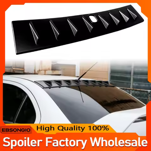 For 2009-2016 Mitsubishi Lancer EX CJ CF Rear Top Roof Shark Fin Spoiler Wing Evolution X / Evo 10 S
