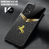 Softcase SAMSUNG Galaxy A13 4G Casing SAMSUNG Galaxy A13 5G Case Glossy Casing Shiny Glass Protector