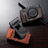BESM Fujifilm XE4 Camera case Handmade Genuine Leather Half Body For Fujifilm XE4 Camera Cover
