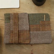 MacBook Pro 13吋 筆記本電腦包 粗花羊毛復古內膽保護套筆電包