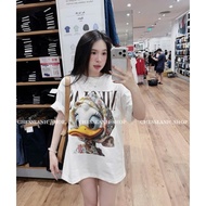 Duck in a Scarf White T-Shirt
