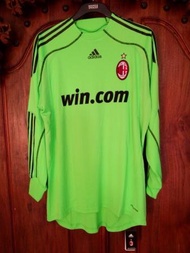 Jersey Formotion AC Milan 09-10 Player Issue GK win.com Green BNWT - L