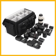 Large Camera Bag Pressure proof &Waterproof DSLR SLR Mirrorless Gadget bag,Cine Cube Bag for Camera 