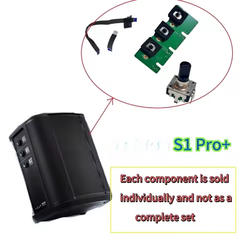 Replacement Knob Control Board & Flex Cable for Bose S1 Pro+ - Original Repair Parts Kit