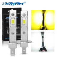 XSTORM 2PCS New H1 LED H3 LED Headlight Bulbs CANBUS Lights Mini Lamp 1:1 3570 CSP Wireless Fog Ligh