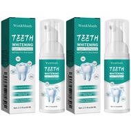 West month foam tooth toothpaste mousse clean teeth Fresh Breath Oral Care tooth whitening toothpast