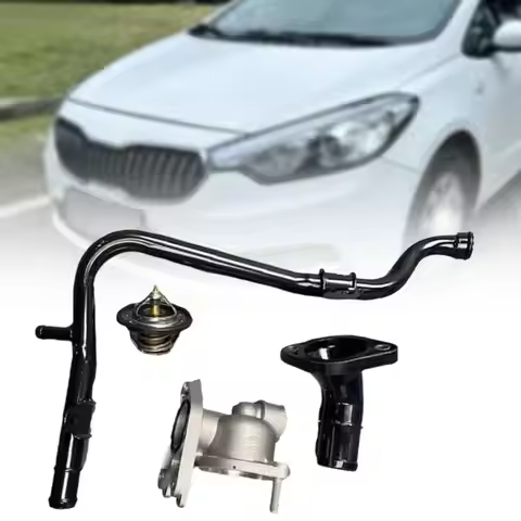 Thermostat Housing and Coolant Tube Accessories 2563003100 Black for i10