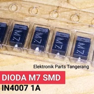 (10 Pieces) Diode M7 Smd 1A 1N4007 Diode In4007 Smd Rectifier 700V Diode M7 1A Diode M7 Smd