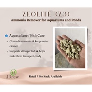 Natural Zeolite Granules 1 KG Z3 Z4 Z5 Z6 Z8 | Ammonia Remover for Fish Pond & Aquarium | Aquacultur