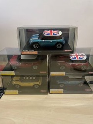 Kyosho 1:27 Mini Cooper S 一套五架 全新未拆