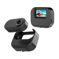 Andoer 1080P Mini Sports Camera Tiny Action with 1.47 Inch IPS Screen 130° Wide Angle Lens Battery C