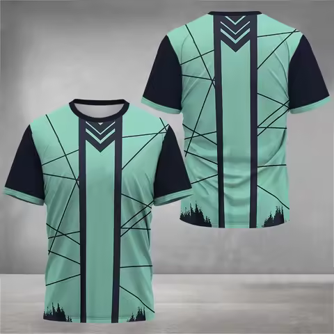 Badminton Tennis Sports Men's T Shirt Casual O-neck Loose Short Sleeve Tops Fashion 3D Print Gym T-s
