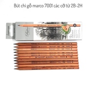 [2B - 9B] RAFFINE MARCO PENCIL 7000/7001 - 12CB