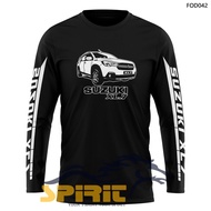 Car T-Shirt SUZUKI XL 7 Men's Long Sleeve Automotive T-Shirt Racing T-Shirt SUZUKI XL 7
