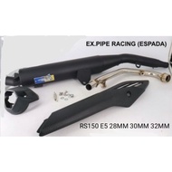RS150 ESPADA EXHAUST PIPE E5 E6 28MM /30MM/32MM