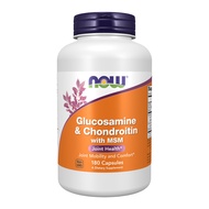 NOW FOODS Glucosamine & Chondroitin with MSM, 180 Vcaps