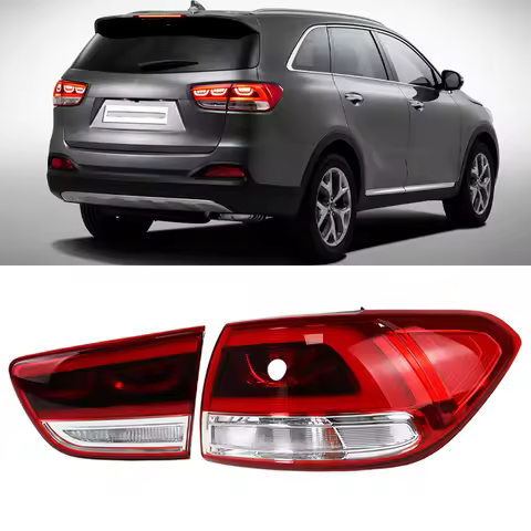 Car Accessorie Rear Tail Light Brake Stop Parking LED Lamp Assembly For Kia Sorento L 2015 2016 2017
