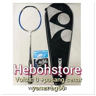 Free Installation Of VOLTRIC badminton Racket 0+tas+ Strings yonex bg66 ORI