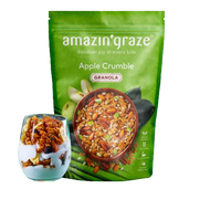 [AMAZIN' GRAZE] 堅果穀物燕麥脆片 (250g/袋) 多口味-蘋果凍乾口味