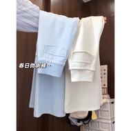 bootcut pants seluar bootcut woman Micro Flared Pants - High Waist Draped Design | Slimming Look