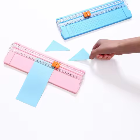 A4/A5 Precision Paper Photo Trimmers Cutters Guillotine With Pull-out Ruler For Photo Labels Paper C