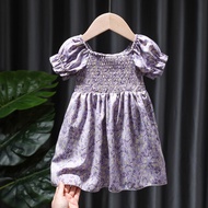 Ysclothingworld # ready stock # girl dress # baby flora casual dress (2y-7y)