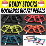 RockBros Fat Big Plastic Pedal Bicycle Bike Foldable Foldie Cycle Anti Slip Pedals Bearing Bearings