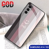 HP [A30] Case Samsung A14 5Ghp Samsung A14 5G Glitter Glass Softcase Samsung A14 5G Mobile Phone Cas