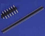 (Qty 4) Proto-Advantage MPH100IMP40M-G-V-TH 0.1" 40 pin Machine Pin Vertical Male Header Through Hol