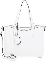 Lyon 32973092G0 Women's Synthetic Handbag White Lily 30 x 22.5 x 8 cm