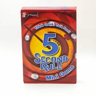 5 Second Rule adult version 5 Second Rule English original board game party icebreaker