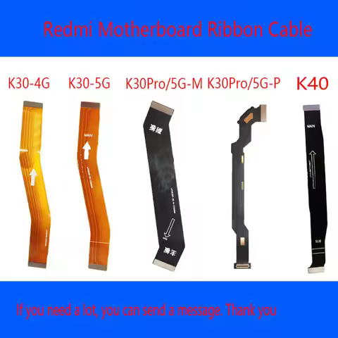 Motherboard LCD Display Flex Cable For Redmi K20 K30 K40 Pro Plus K30 4G 5G K30i K30S K30Ultra K40 G