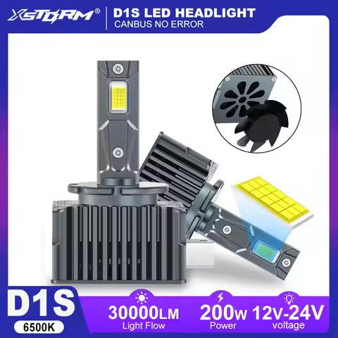 XSTORM 30000 LM 200W D1S LED Headlight D8S D2S D3S D4S LED Canbus Car Headlight D1R D2R D3R D4R D8R 