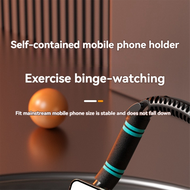 【WVH】-Ab Roller with Elbow SupportRebound Ab Roller Four Wheel Ab Roller Core Exercise Home GymAbdom