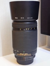 Nikon ED AF NIKKOR  70-300mm 1:4-5.6 D 鏡頭