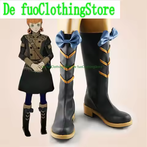 Fire Emblem: ThreeHouses YANNET Cosplay Shoes Boots Game Anime Halloween DefuoClothing Shoes Store