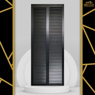 Aluminum Slide & Swing Louver Door | Toilet Door