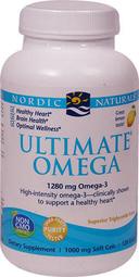 美國 Nordic Naturals 高單位魚油 Ultimate Omega (檸檬味) 120 顆
