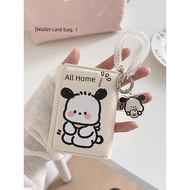 wallet woman wallet Cute Cartoon Pacha Dog Wallet Girl Dopamine Large Capacity Children's Coin Purse