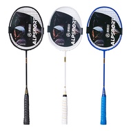 Badminton Racket 2p + Case Set Badminton Racket 4U Offensive 28 Pounds/24 LBS Ultralight Carbon Fiber Racket Set