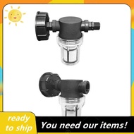 [Pretty] Garden Hose Tap Connector Water Tank Hose Adapter IBC Ton Barrel Joint Splitter Filter Connector